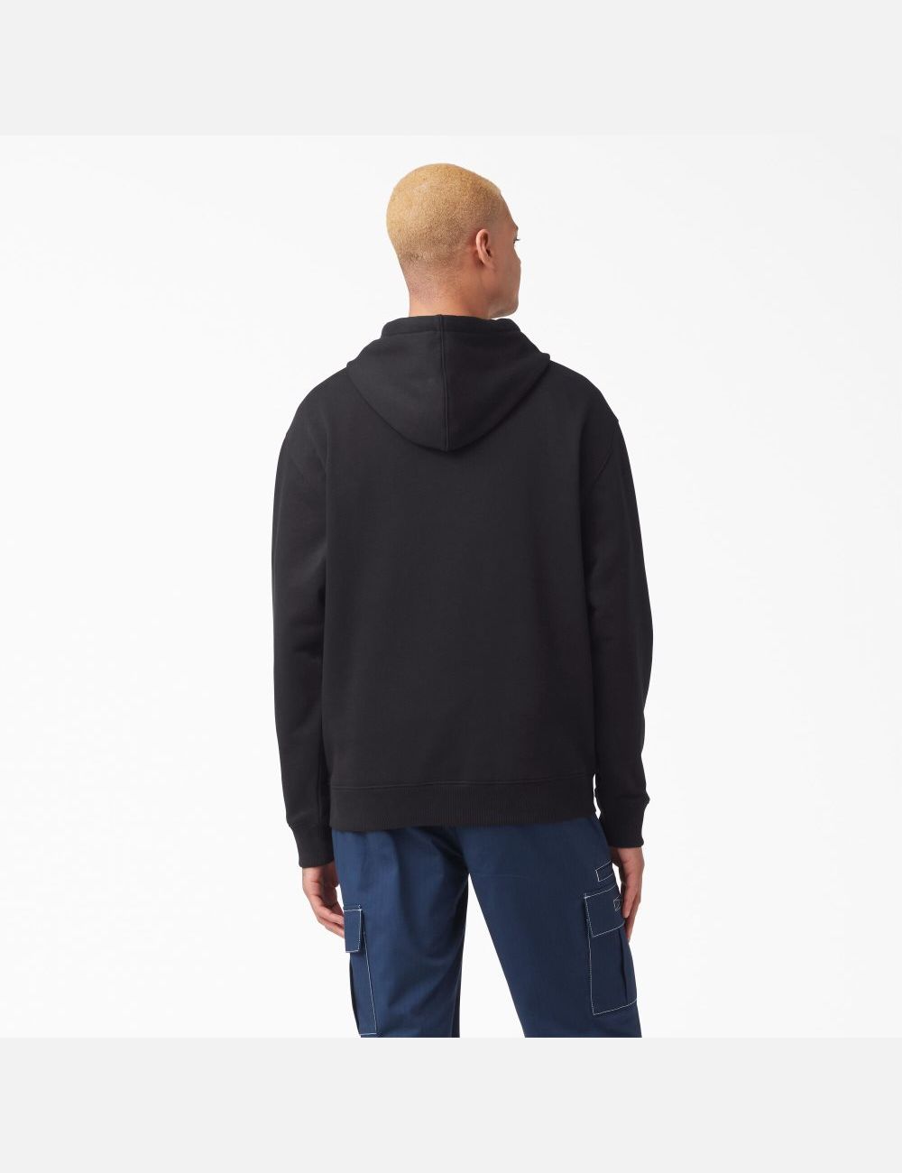 Sweat À Capuche Dickies Skateboarding Chest Logo Noir | 306GYFWLX