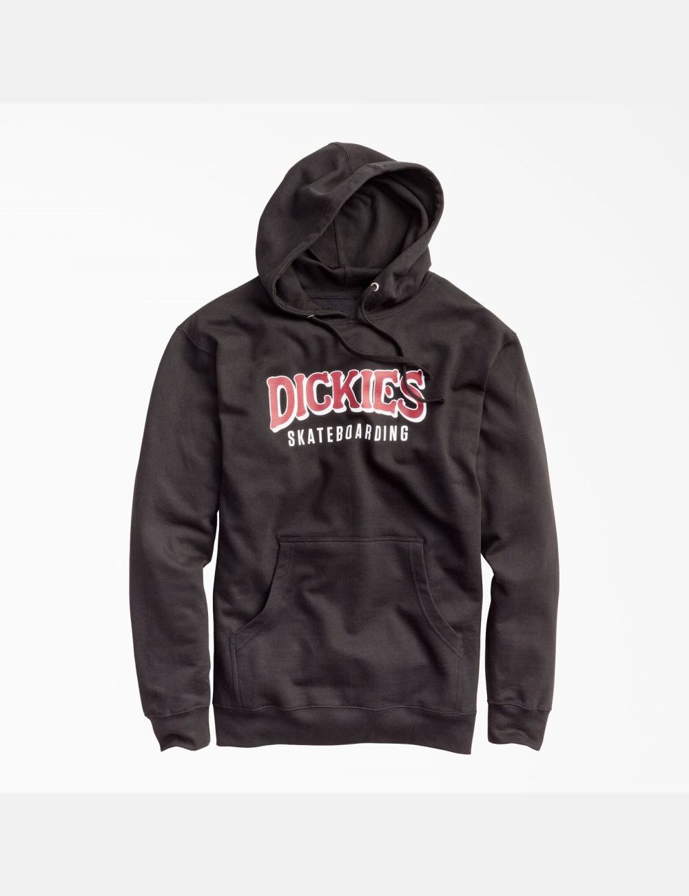 Sweat À Capuche Dickies Skateboarding Fleece Noir | 057EQYGWI