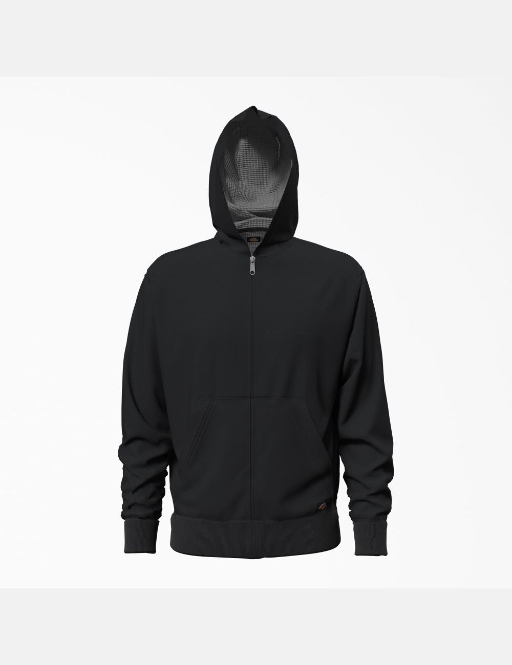 Sweat À Capuche Dickies Thermal Doublée Full-Zip Fleece with DWR Noir | 632NLJYKO