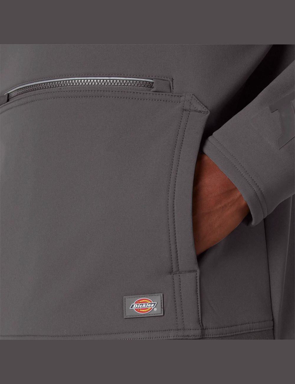 Sweat À Capuche Dickies Ultimate ProTect Grise | 541TPMCQK