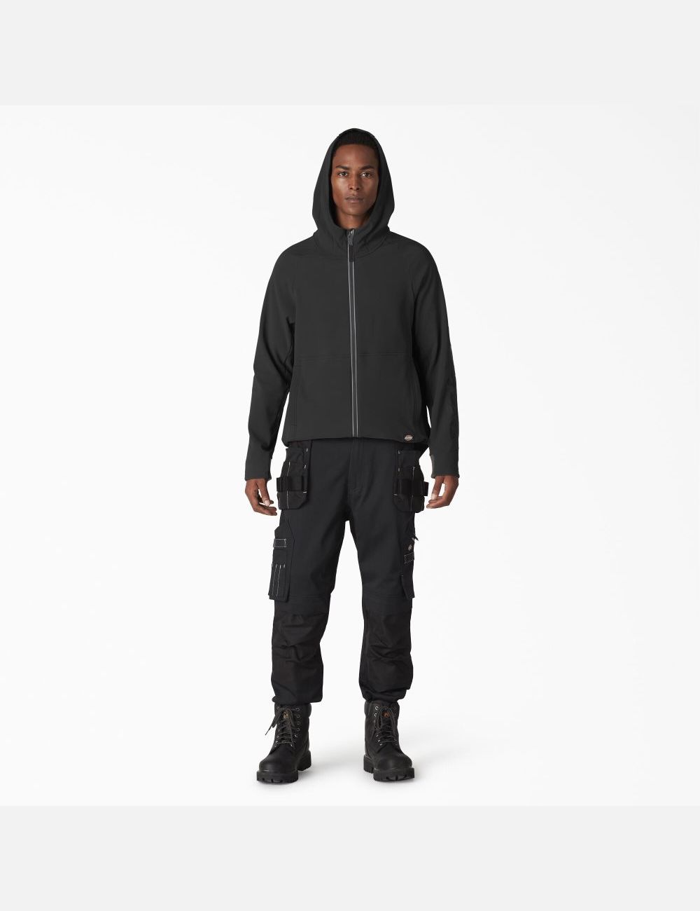 Sweat À Capuche Dickies Ultimate ProTect Zip Noir | 672APTCMV