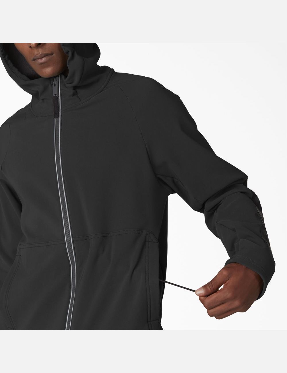 Sweat À Capuche Dickies Ultimate ProTect Zip Noir | 672APTCMV