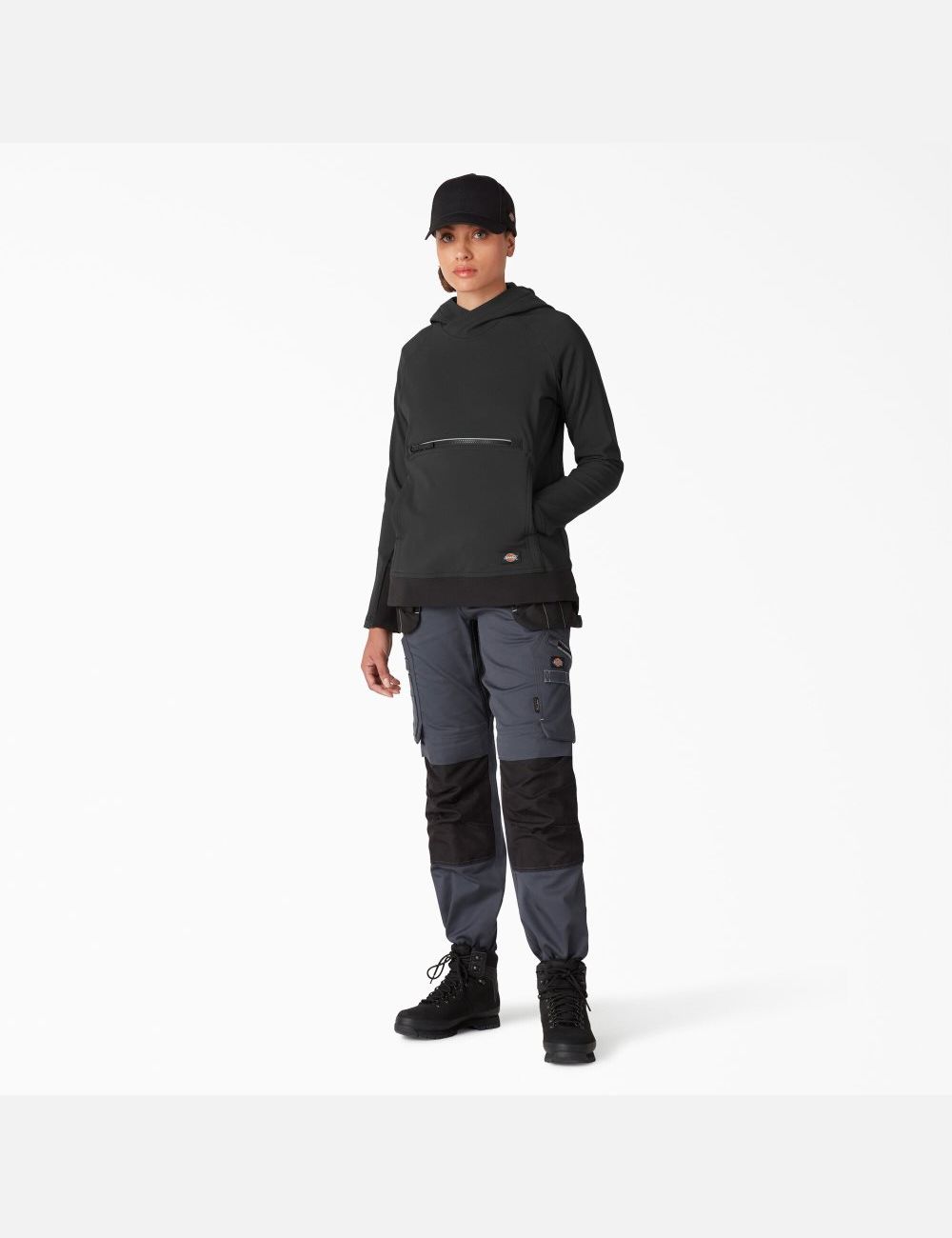 Sweat À Capuche Dickies Ultimate ProTect Noir | 691GQKVEB