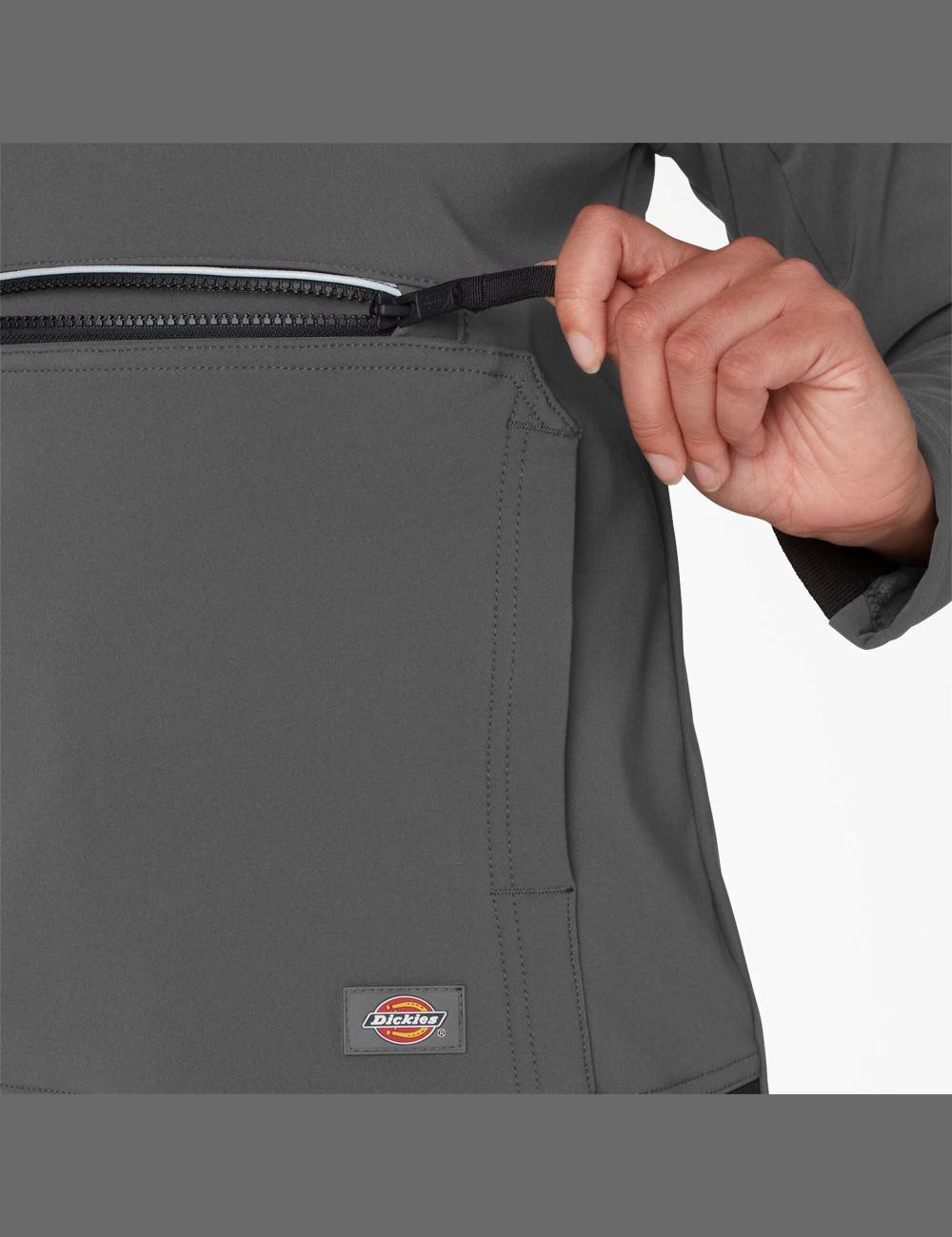 Sweat À Capuche Dickies Ultimate ProTect Grise | 853KDPFVI