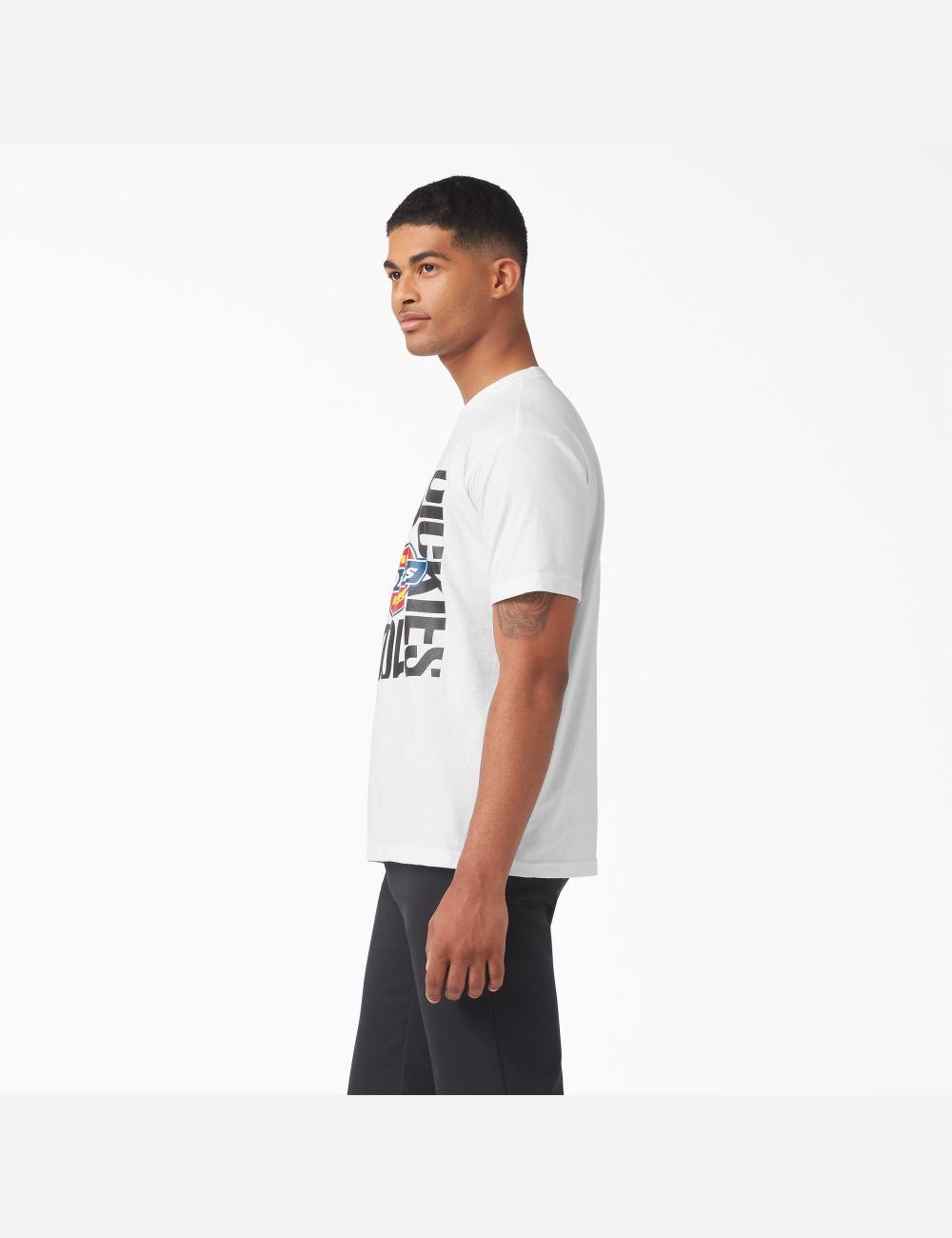 T Shirts Dickies 100 Year Graphique Blanche | 815KHXMAI