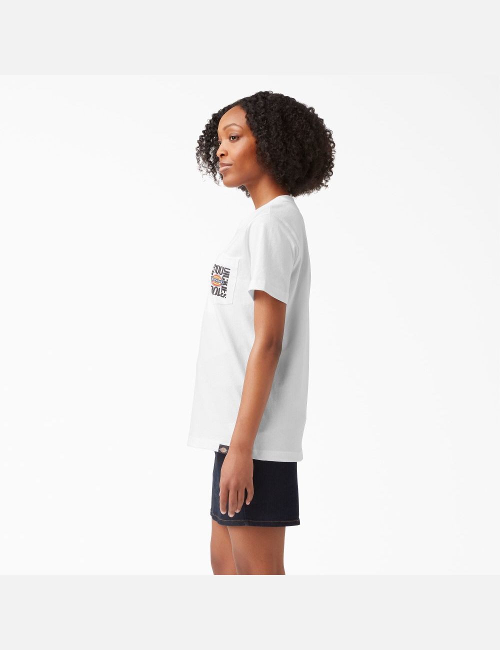 T Shirts Dickies 100 Year Graphique Blanche | 839MCOAJR