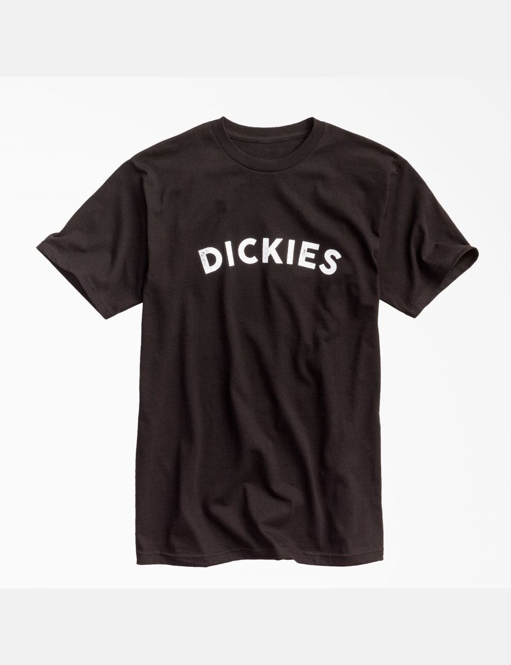 T Shirts Dickies Block Text Graphique Noir | 284TEKHWN