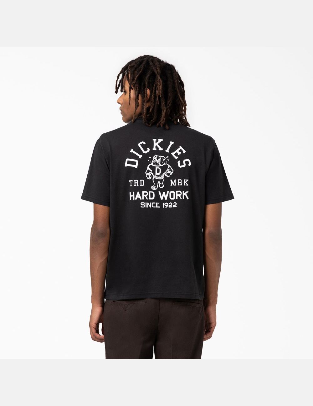 T Shirts Dickies Cleveland Corta Sleeve Graphique Noir | 865XNLAKW