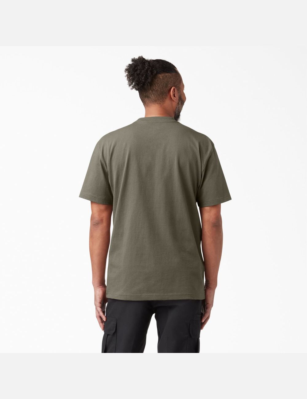 T Shirts Dickies Corta Sleeve Heavyweight Marron Clair | 163GOBYCI