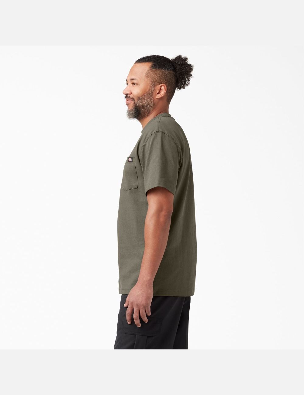 T Shirts Dickies Corta Sleeve Heavyweight Marron Clair | 163GOBYCI