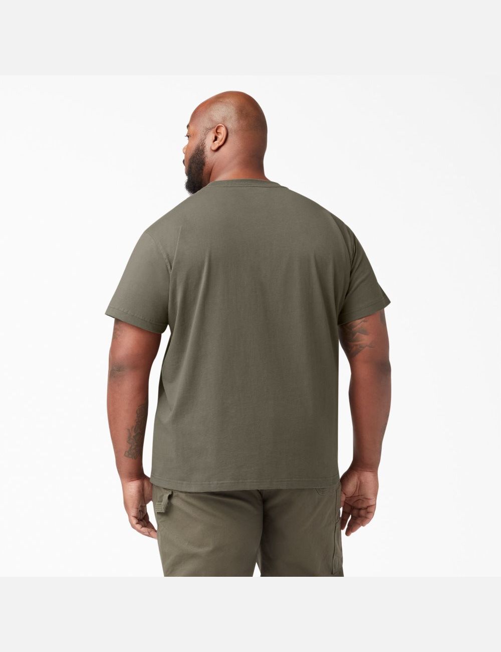 T Shirts Dickies Corta Sleeve Heavyweight Marron Clair | 163GOBYCI