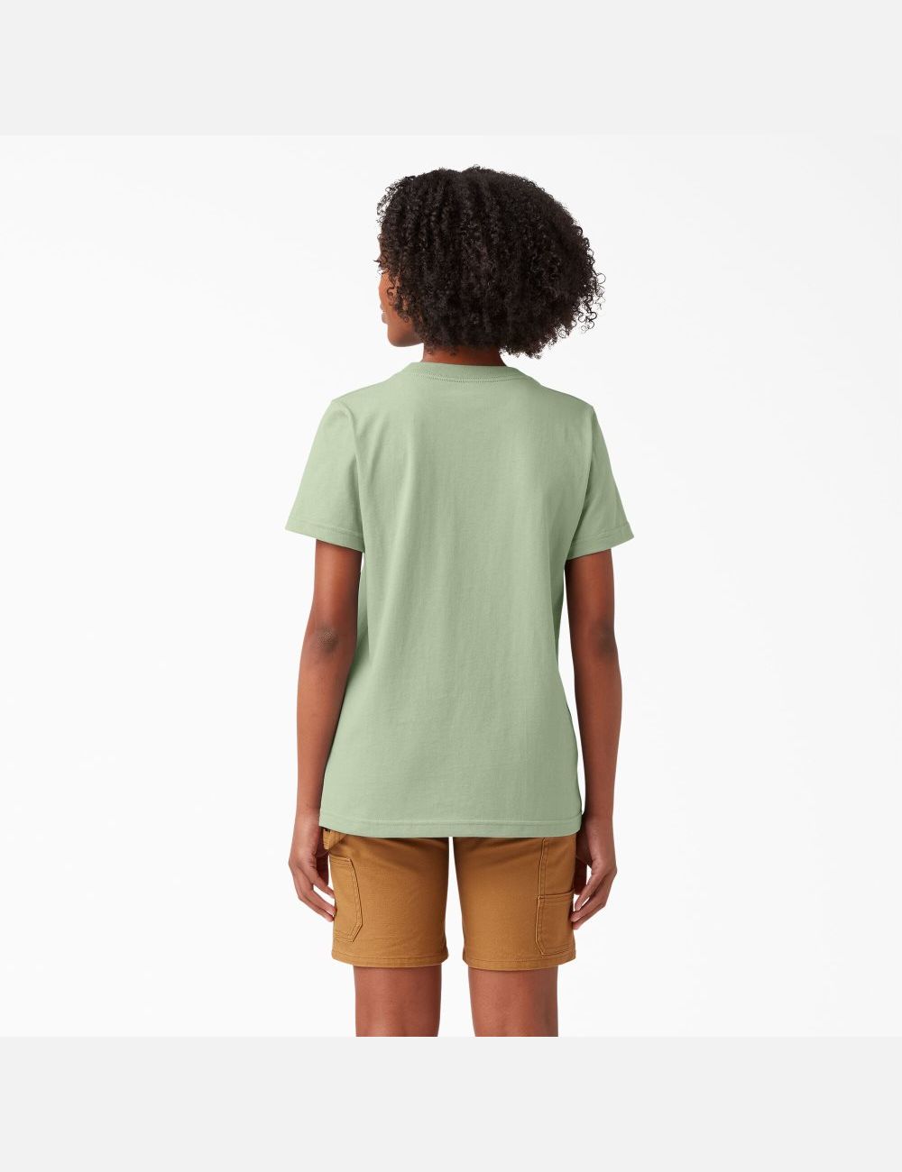 T Shirts Dickies Corta Sleeve Heavyweight Vert | 317PHSGYF