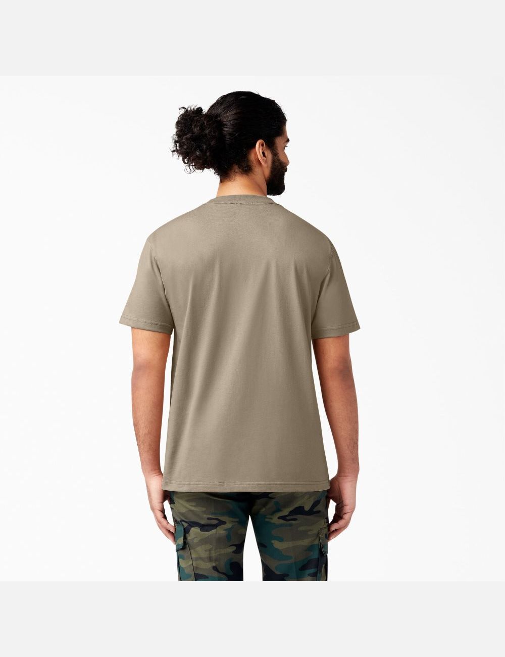 T Shirts Dickies Corta Sleeve Heavyweight Marron | 407AFENCL