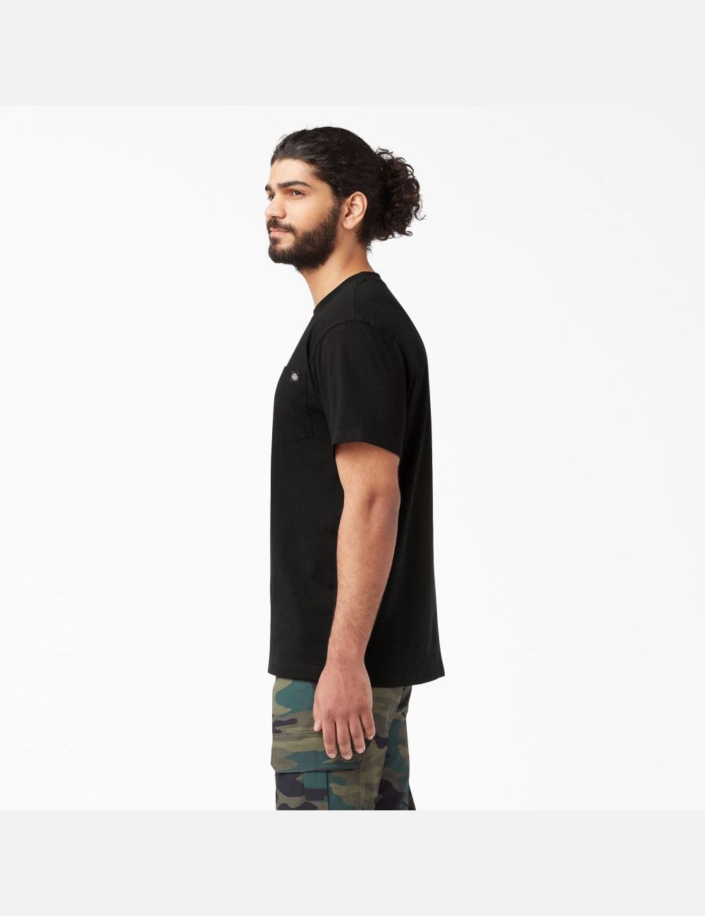 T Shirts Dickies Corta Sleeve Heavyweight Noir | 924OIXLJV