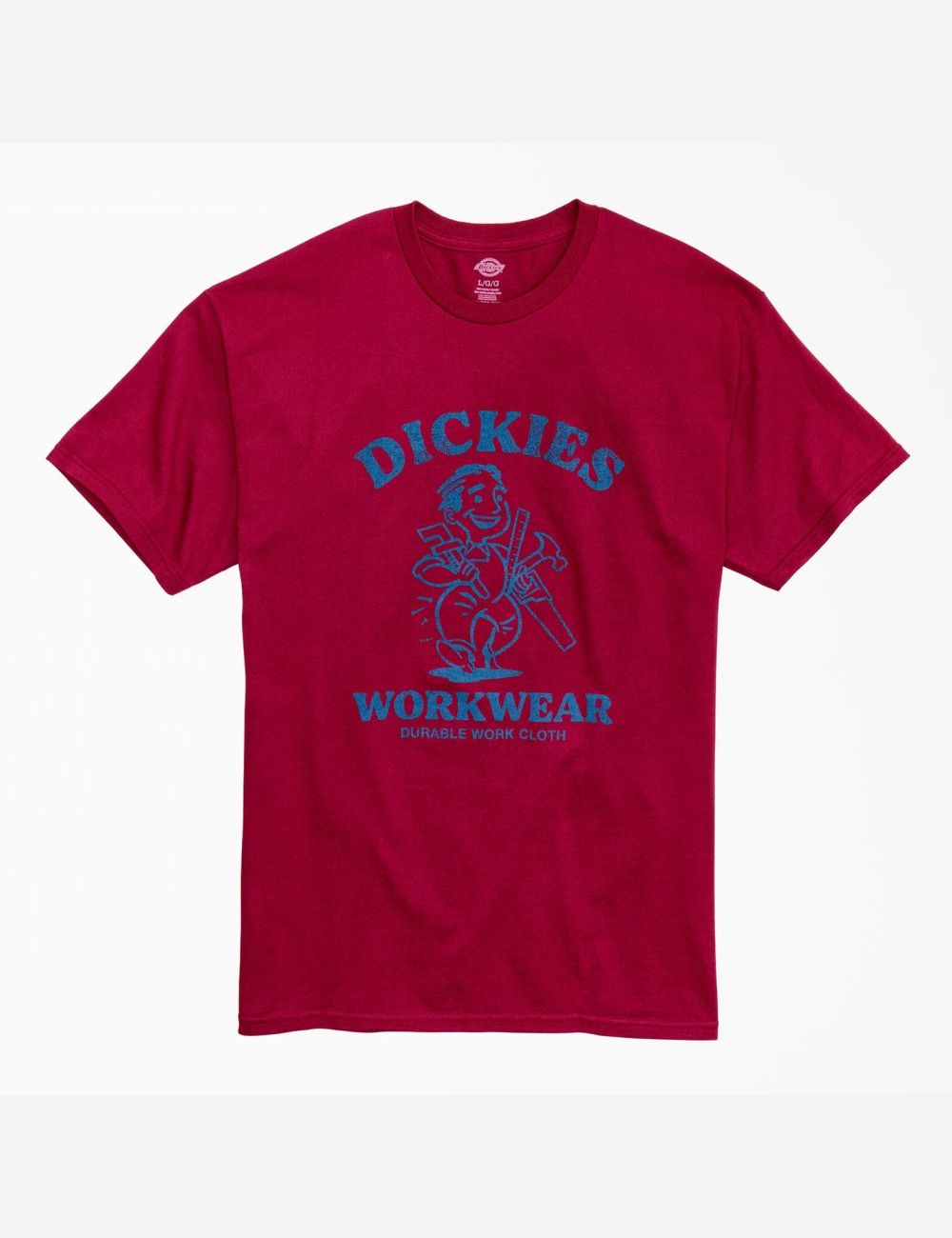 T Shirts Dickies Durable Travail Cloth Graphique Bordeaux | 032NKYXIF