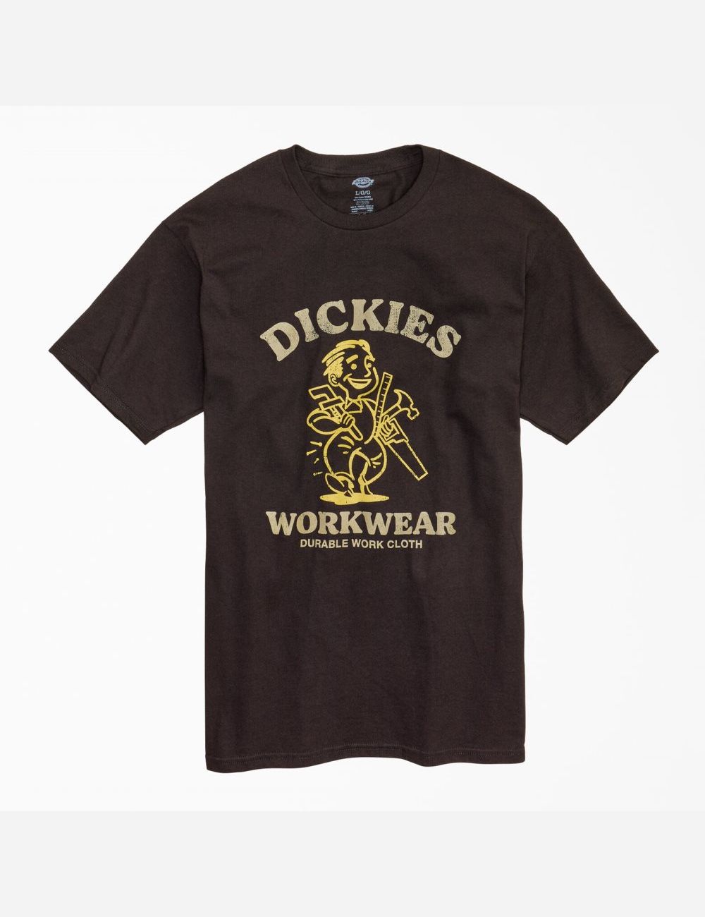 T Shirts Dickies Durable Travail Cloth Graphique Noir | 341UVGYNX