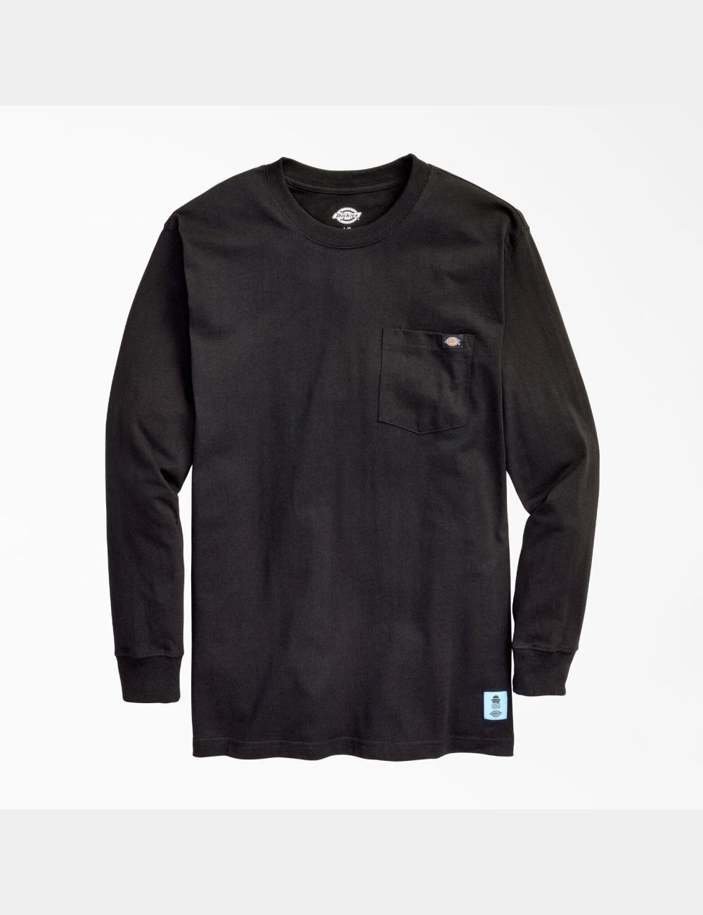 T Shirts Dickies Estevan Oriol x LA Nights Long Sleeve Noir | 274HXDRTQ