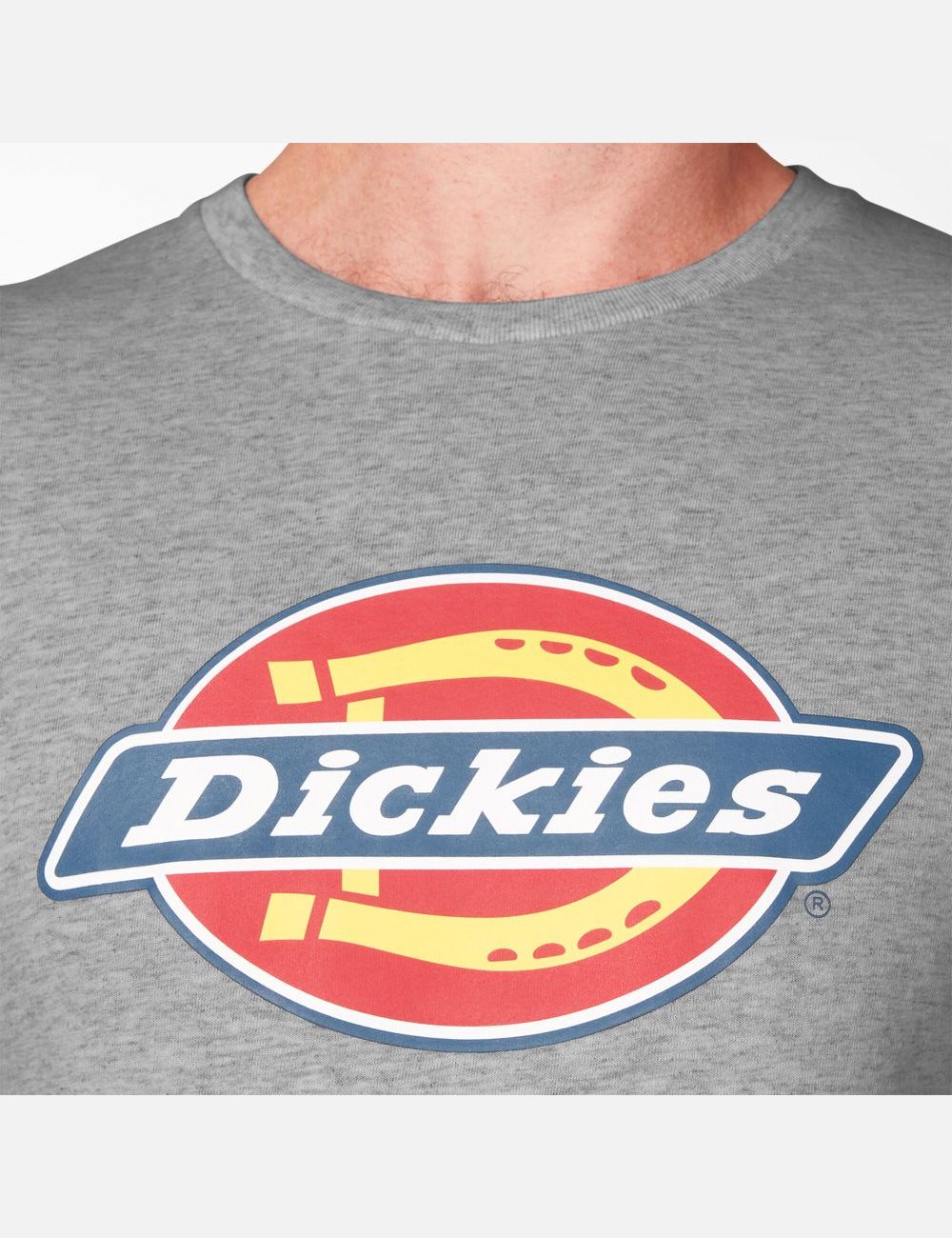 T Shirts Dickies Logo Graphique Blanche | 612OFKYQW