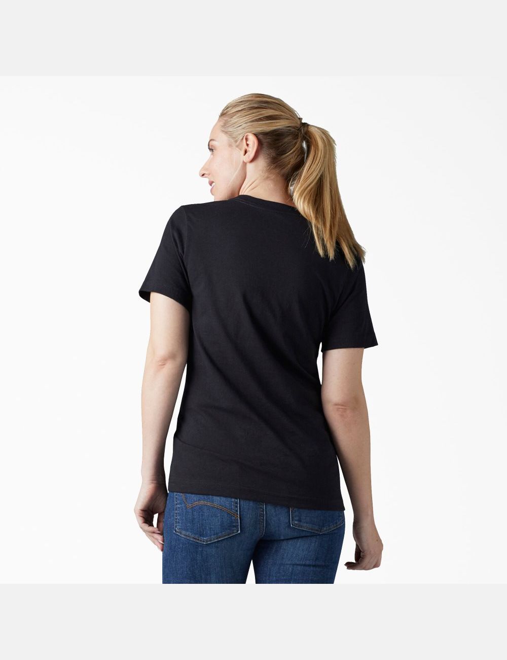 T Shirts Dickies Logo Graphique Noir | 436RDCFPI