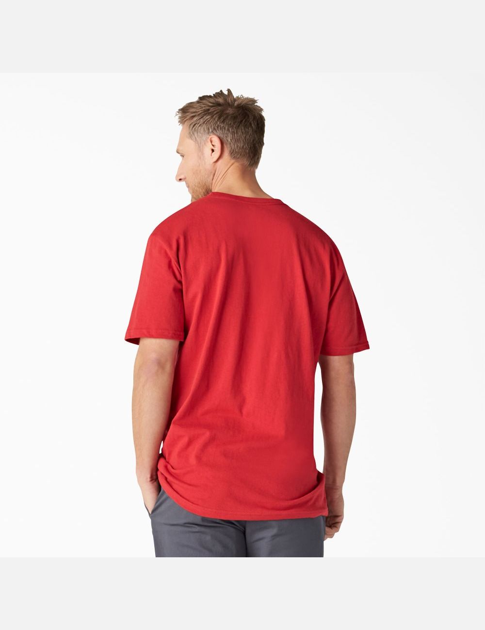 T Shirts Dickies Logo Graphique Rouge | 287RAJDVP