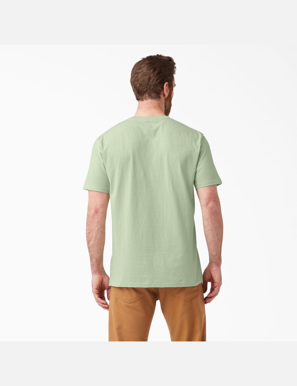 T Shirts Dickies Logo Graphique Vert | 026WLTPAB