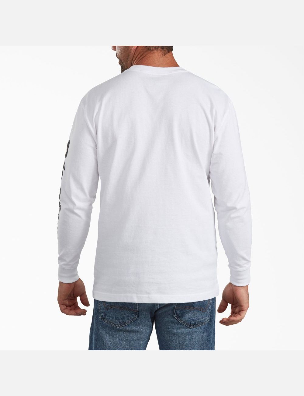 T Shirts Dickies Long-Sleeve Graphique Blanche | 174SLCNRV