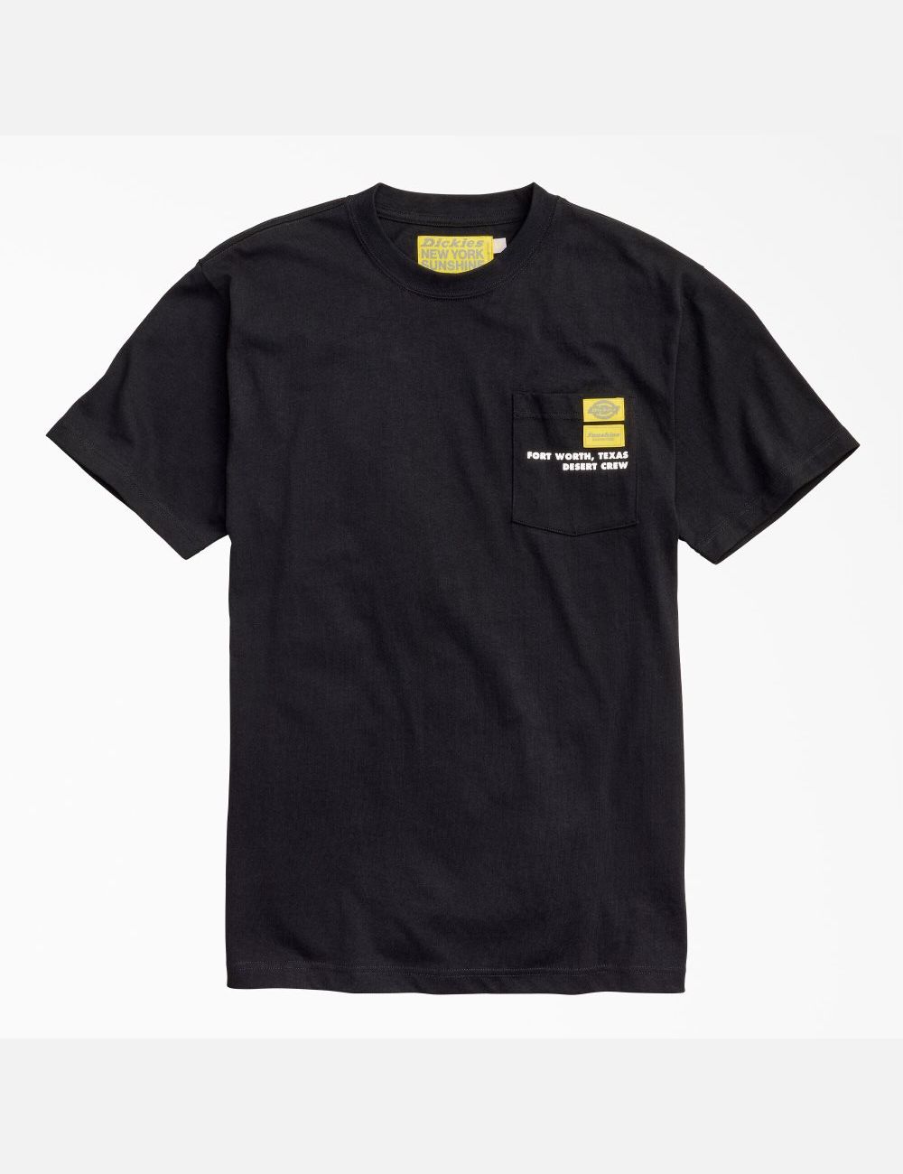 T Shirts Dickies New York Sunshine x Install Team Noir | 170PFQTOE