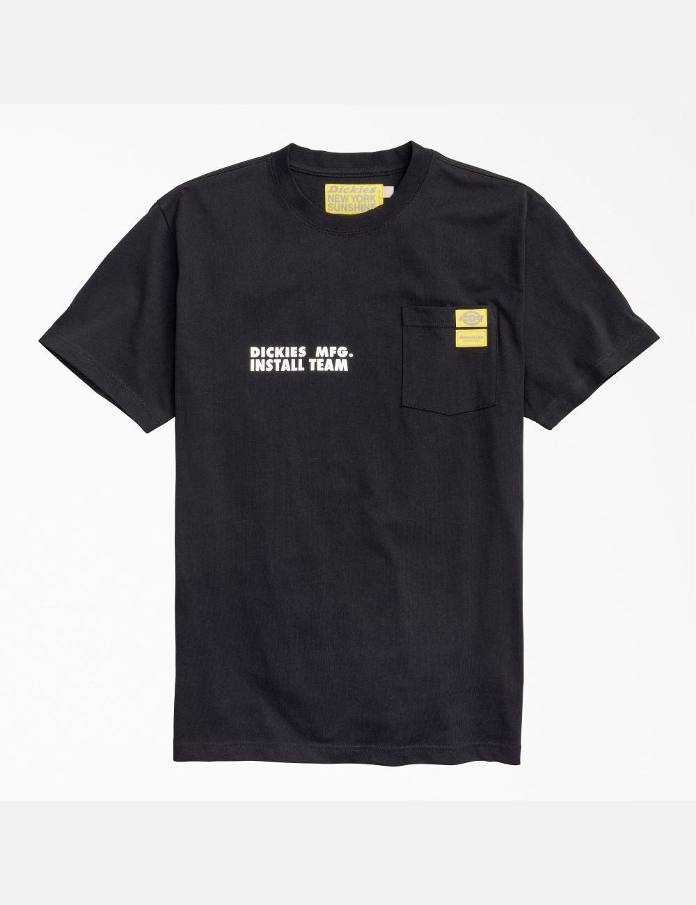 T Shirts Dickies New York Sunshine x MFG Noir | 093KAXCBZ