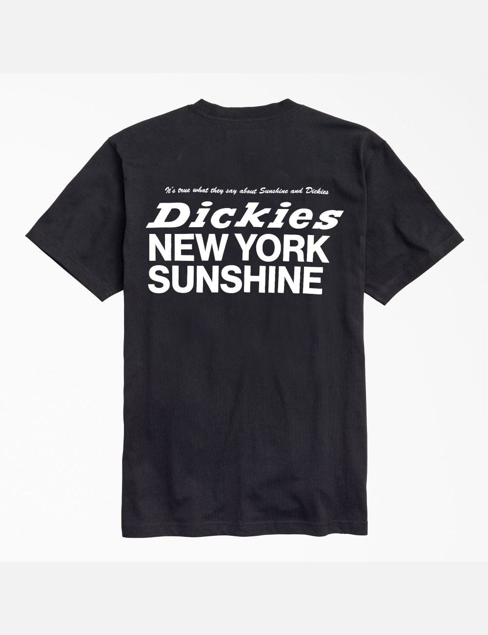 T Shirts Dickies New York Sunshine x MFG Noir | 093KAXCBZ