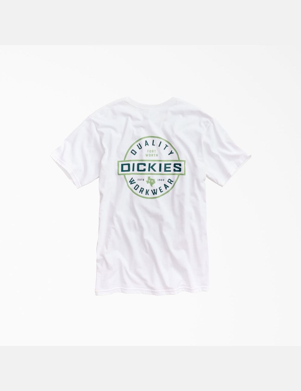 T Shirts Dickies Quality Workwear Graphique Blanche | 719QSNWJK