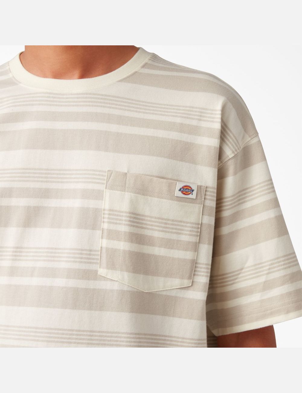 T Shirts Dickies Relaxed Fit Rayé Pocket Stripes | 173LYCMTG