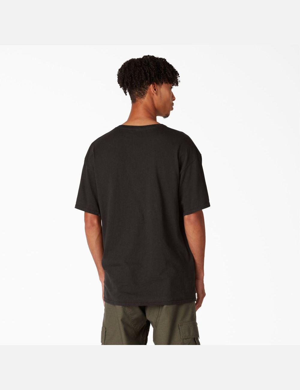 T Shirts Dickies Skateboarding Distressed OG Graphique Noir | 403GABJMS