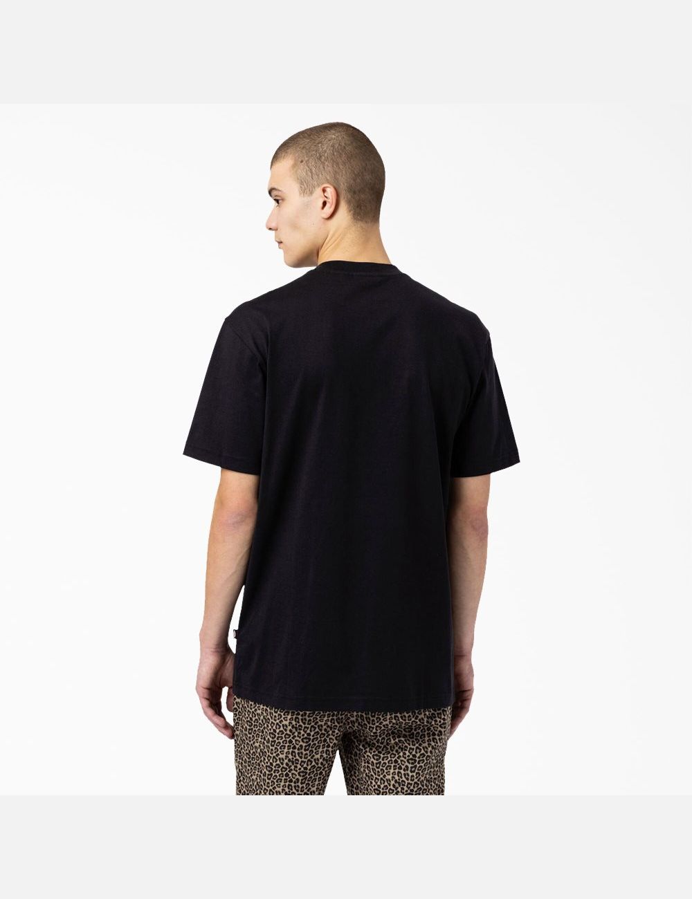 T Shirts Dickies Skateboarding Mount Vista Noir | 367XHTOSV