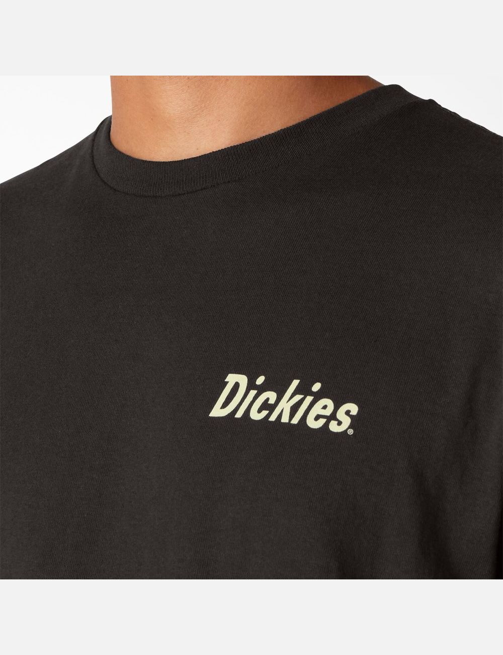 T Shirts Dickies Skateboarding Split Graphique Noir | 794YHOIJX