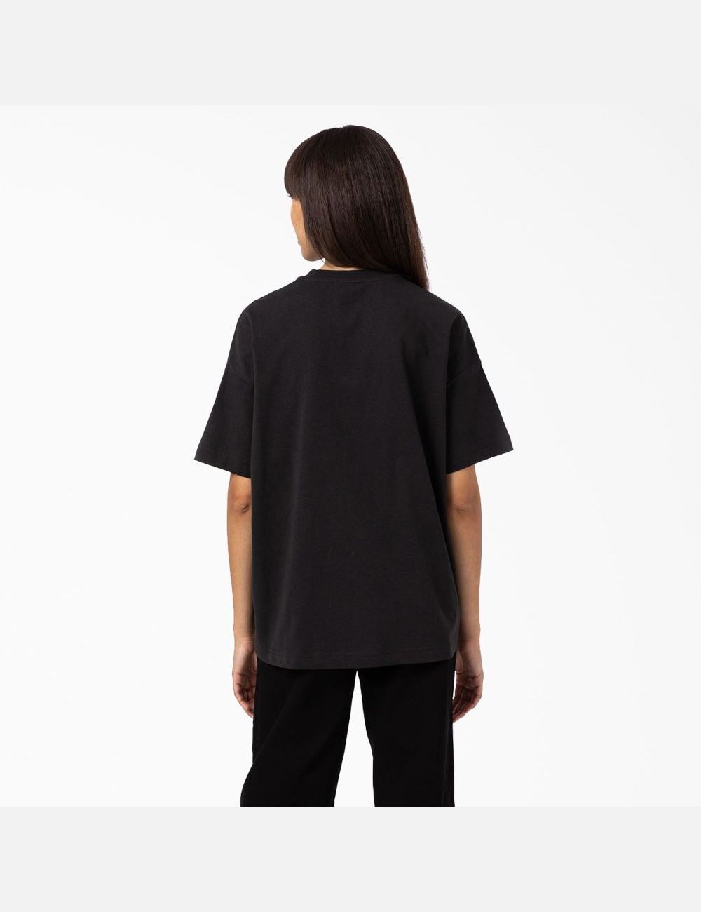 T Shirts Dickies Summerdale Corta Sleeve Noir | 014EZWUQL