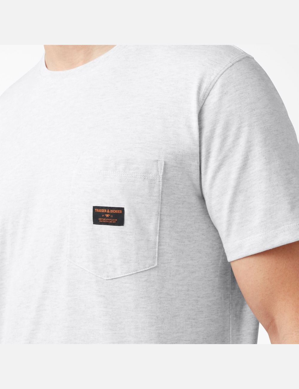 T Shirts Dickies Traeger x Ultimate Grilling Grise | 025CPATMQ