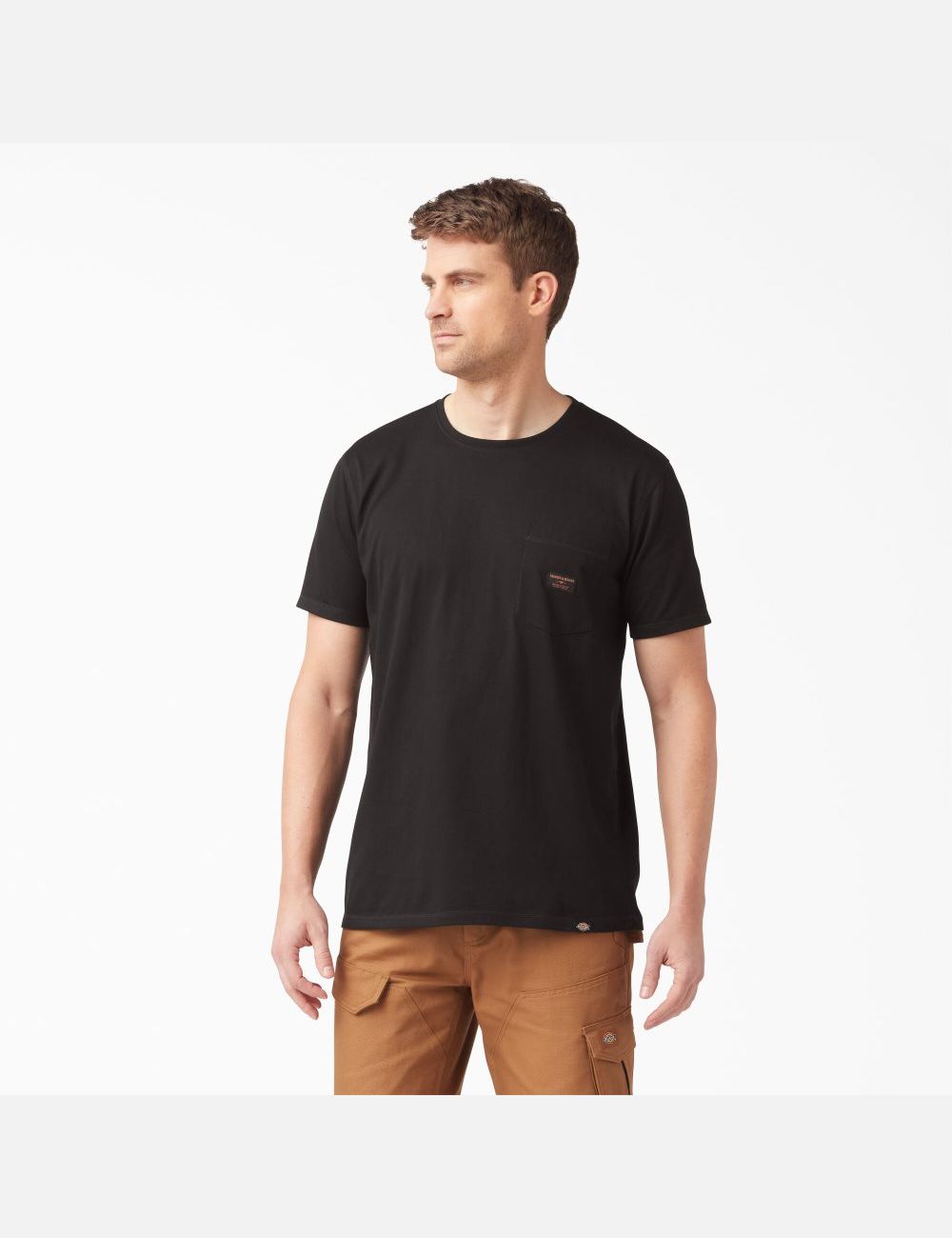 T Shirts Dickies Traeger x Ultimate Grilling Noir | 739XUWFMB