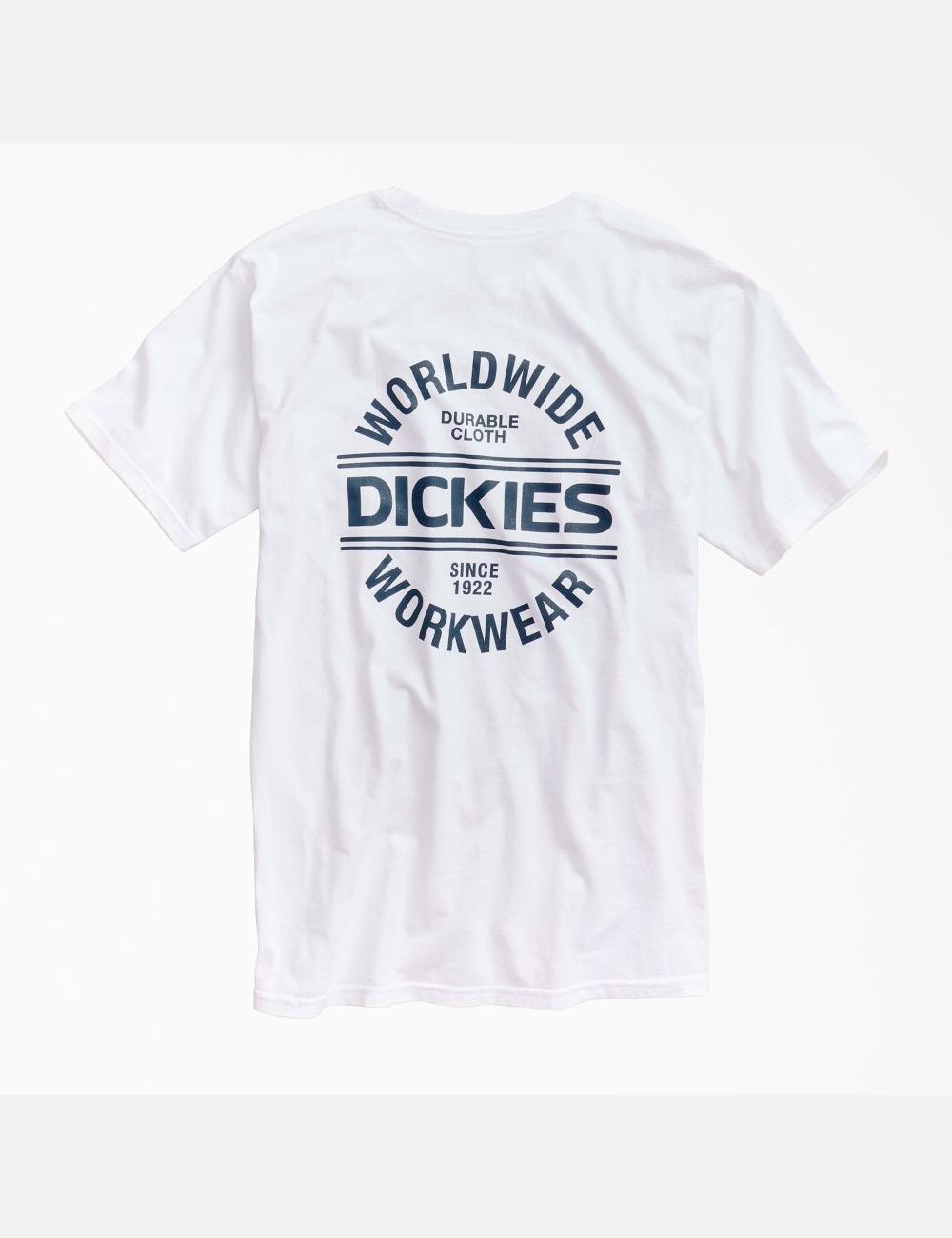 T Shirts Dickies Worldwide Workwear Graphique Blanche | 283KJWCPR