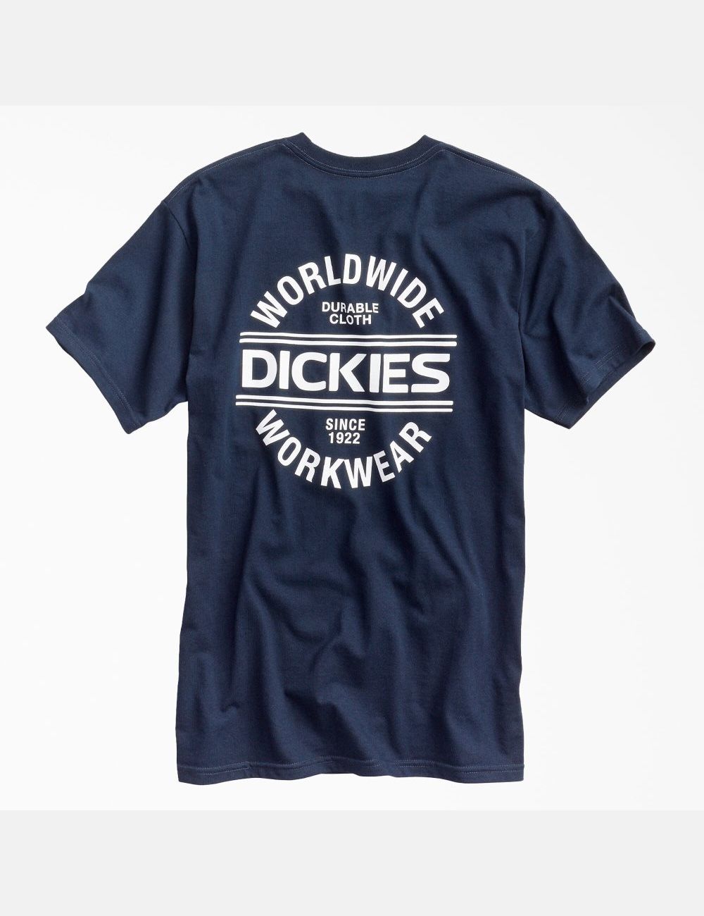 T Shirts Dickies Worldwide Workwear Graphique Bleu Marine | 658TZAWQH