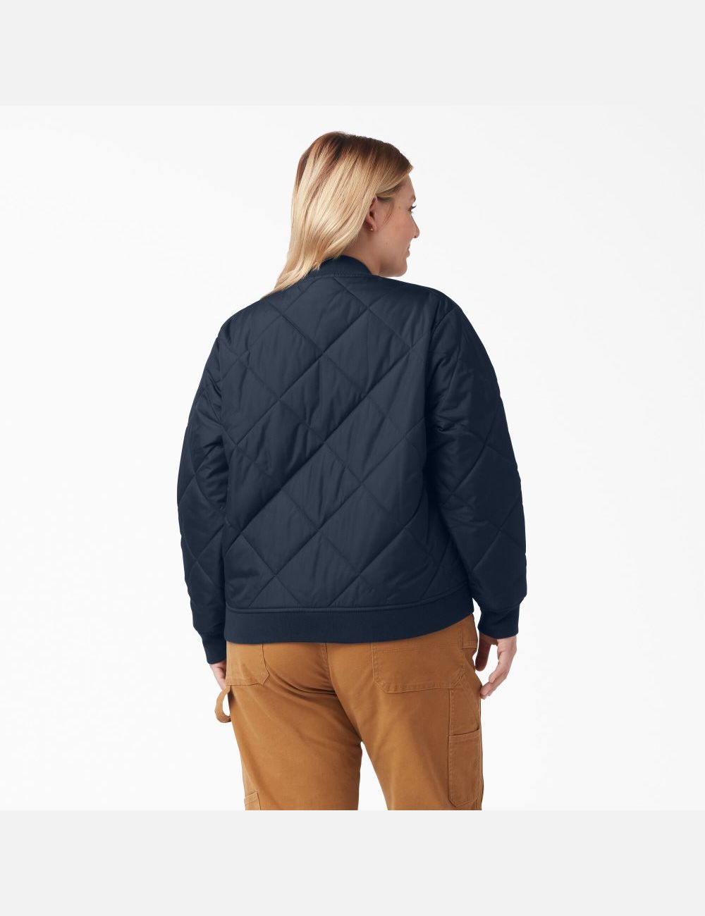 Veste Matelassée Dickies Plus Bomber Bleu Marine | 938EHKZOD