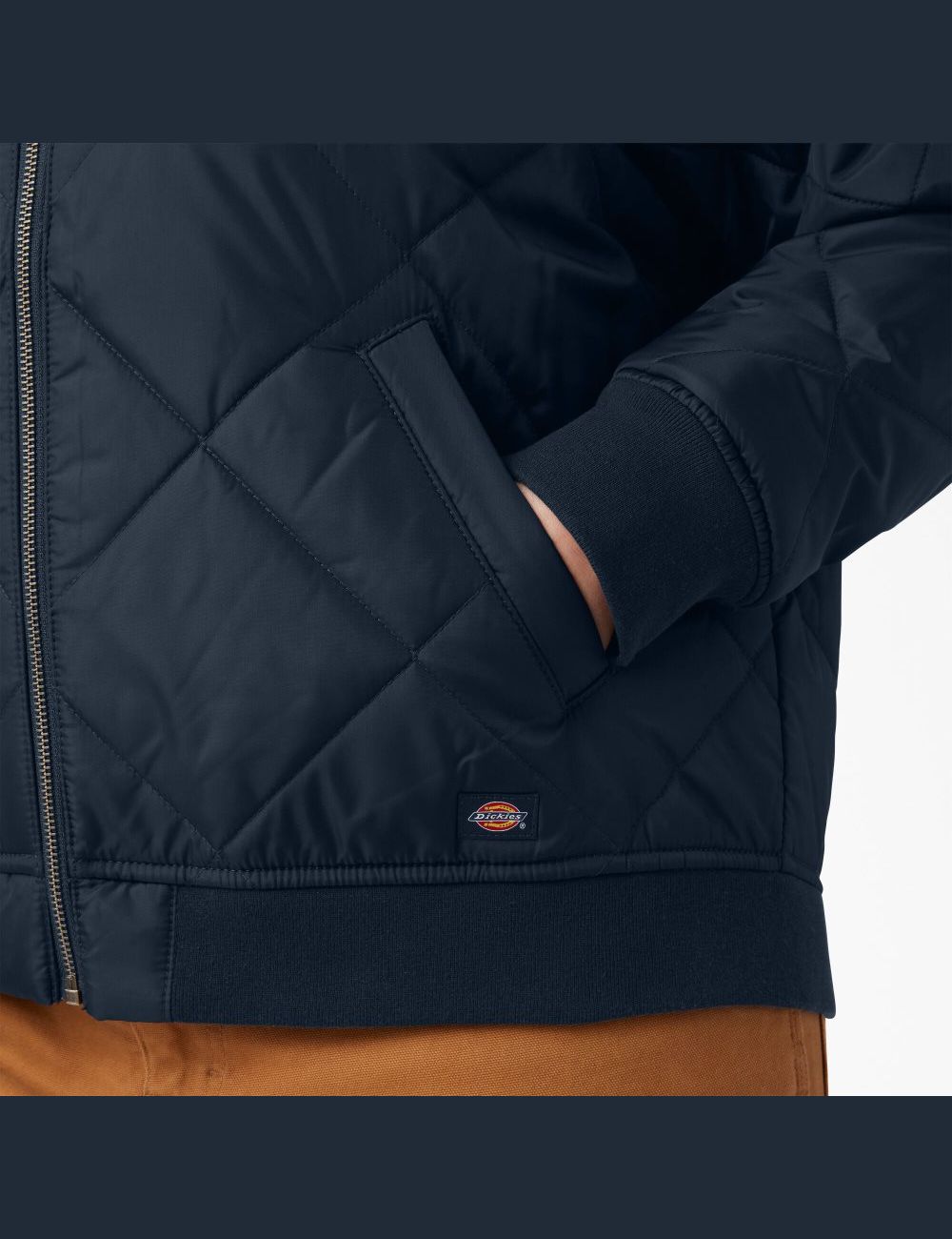 Veste Matelassée Dickies Plus Bomber Bleu Marine | 938EHKZOD