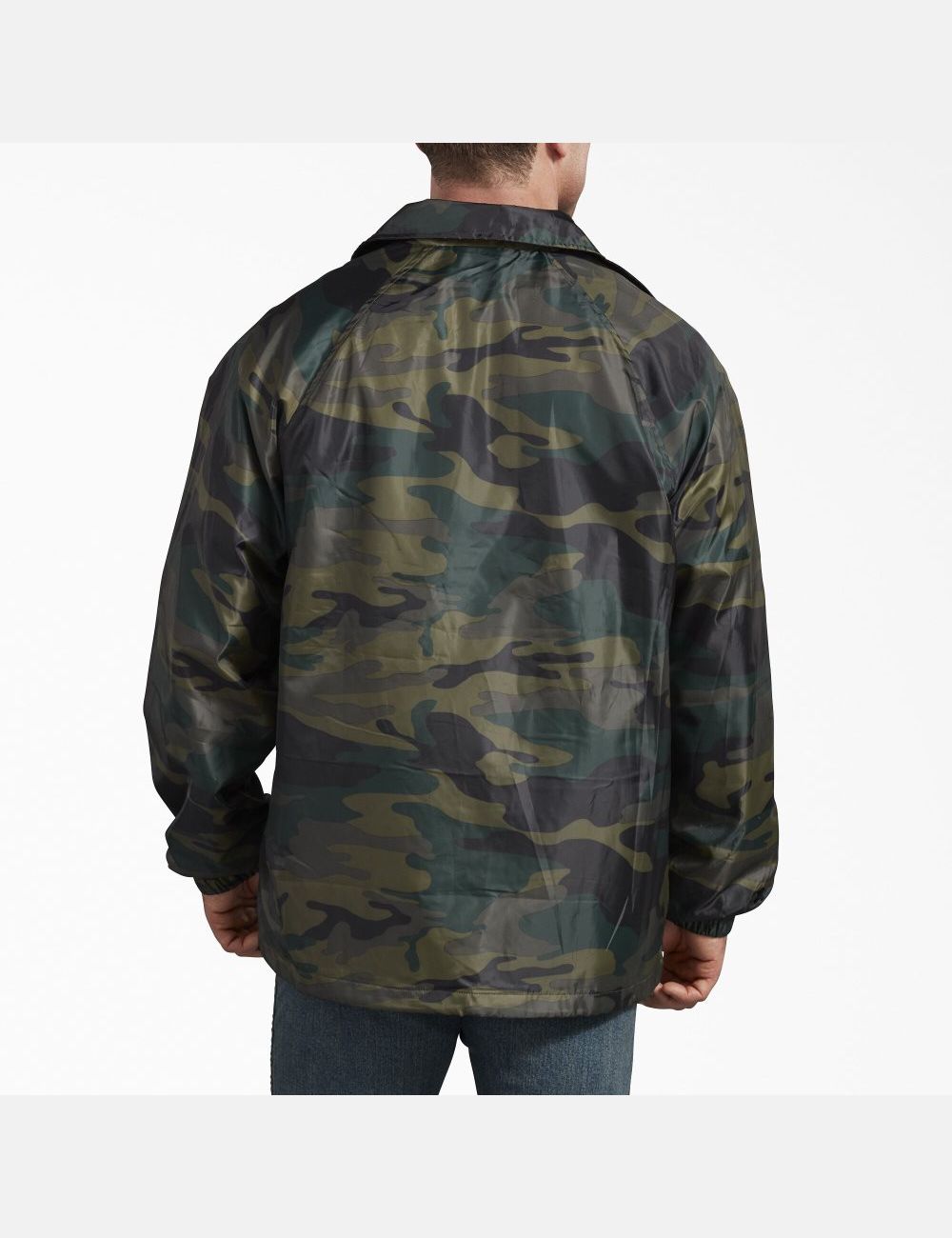 Vestes Décontractées Dickies Camo Coaches Vert Camouflage | 304CFODQB