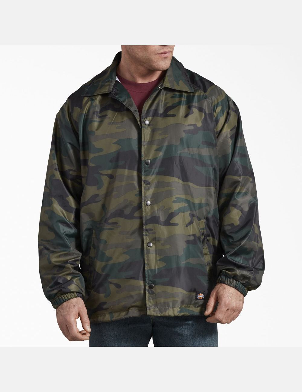 Vestes Décontractées Dickies Camo Coaches Vert Camouflage | 304CFODQB