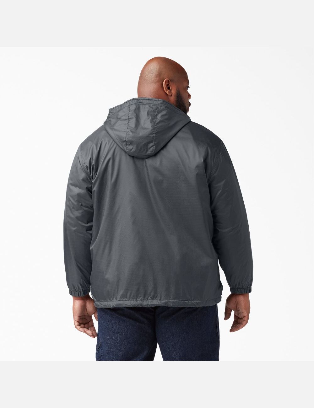 Vestes Décontractées Dickies Fleece Doublée Nylon Grise | 548AGOMVB