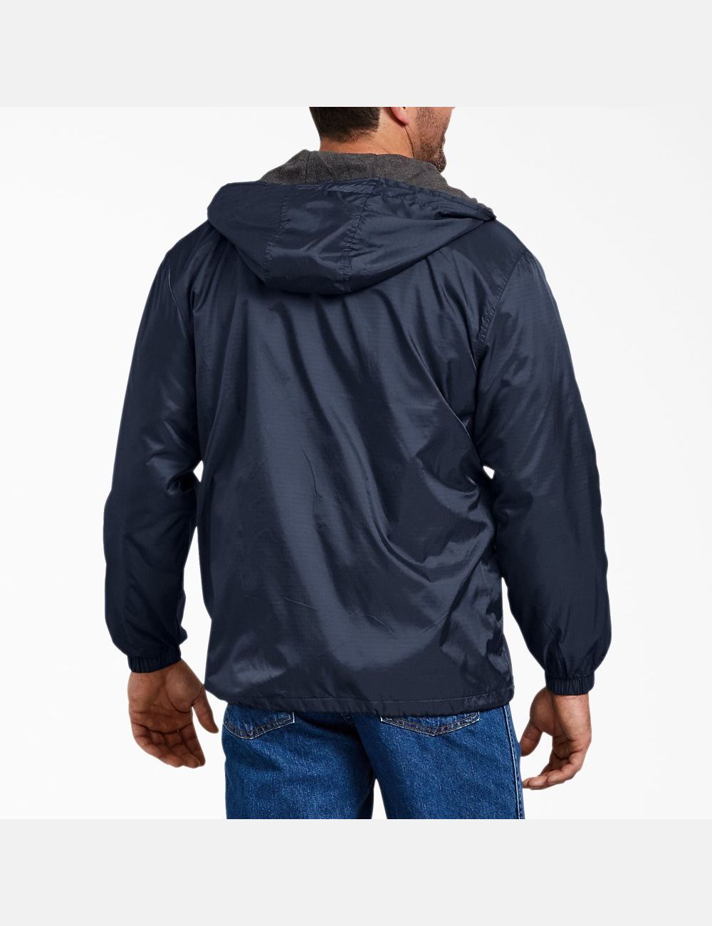 Vestes Décontractées Dickies Fleece Doublée Nylon Bleu Marine | 960TALSEH