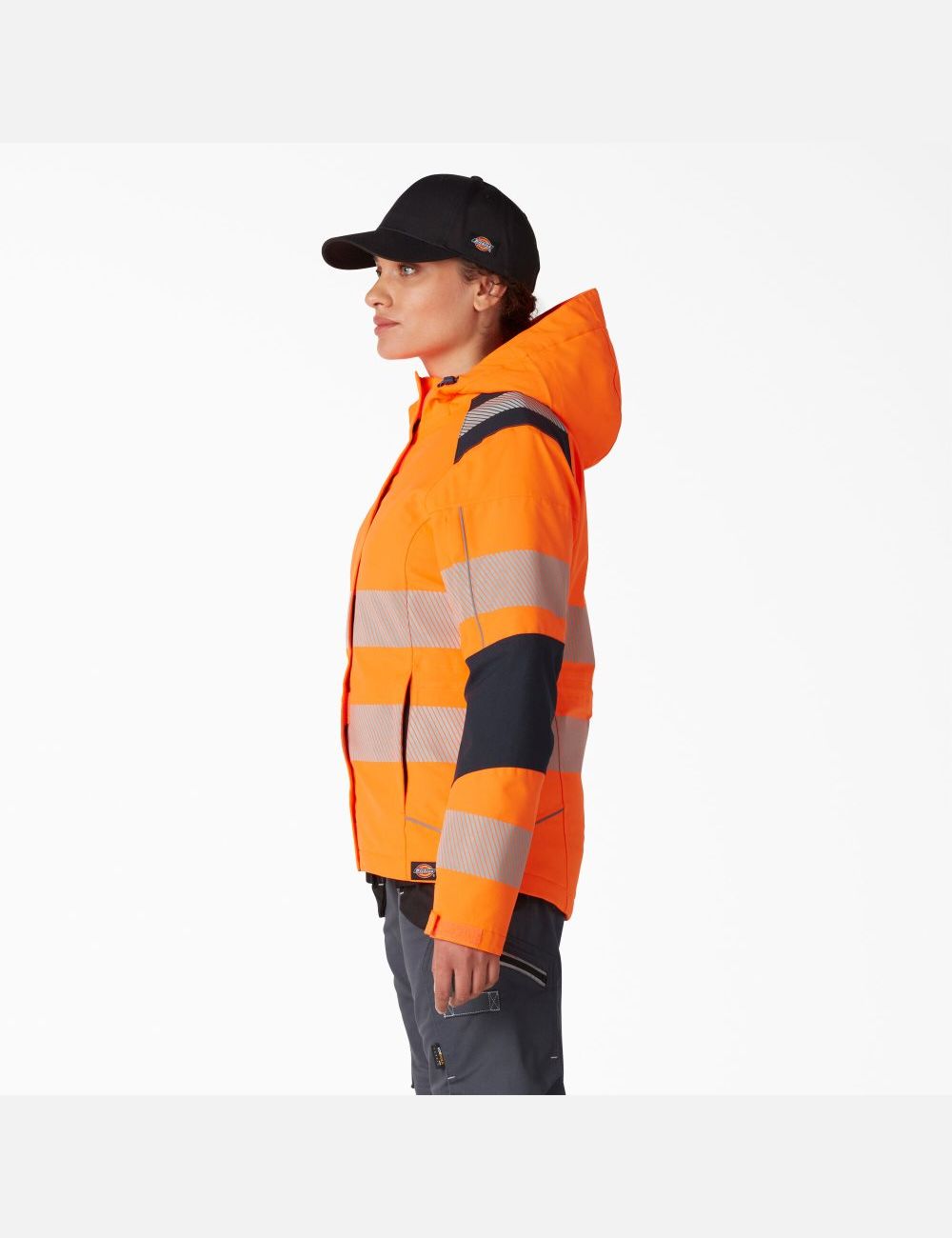 Vestes Décontractées Dickies Hi Vis Insulated Performance Orange | 721DMBCJI