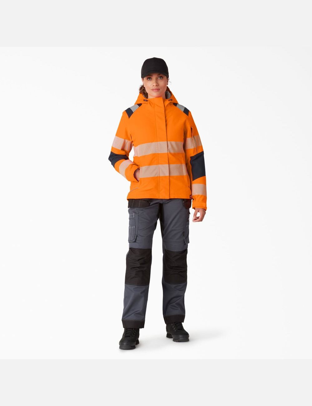 Vestes Décontractées Dickies Hi Vis Insulated Performance Orange | 721DMBCJI