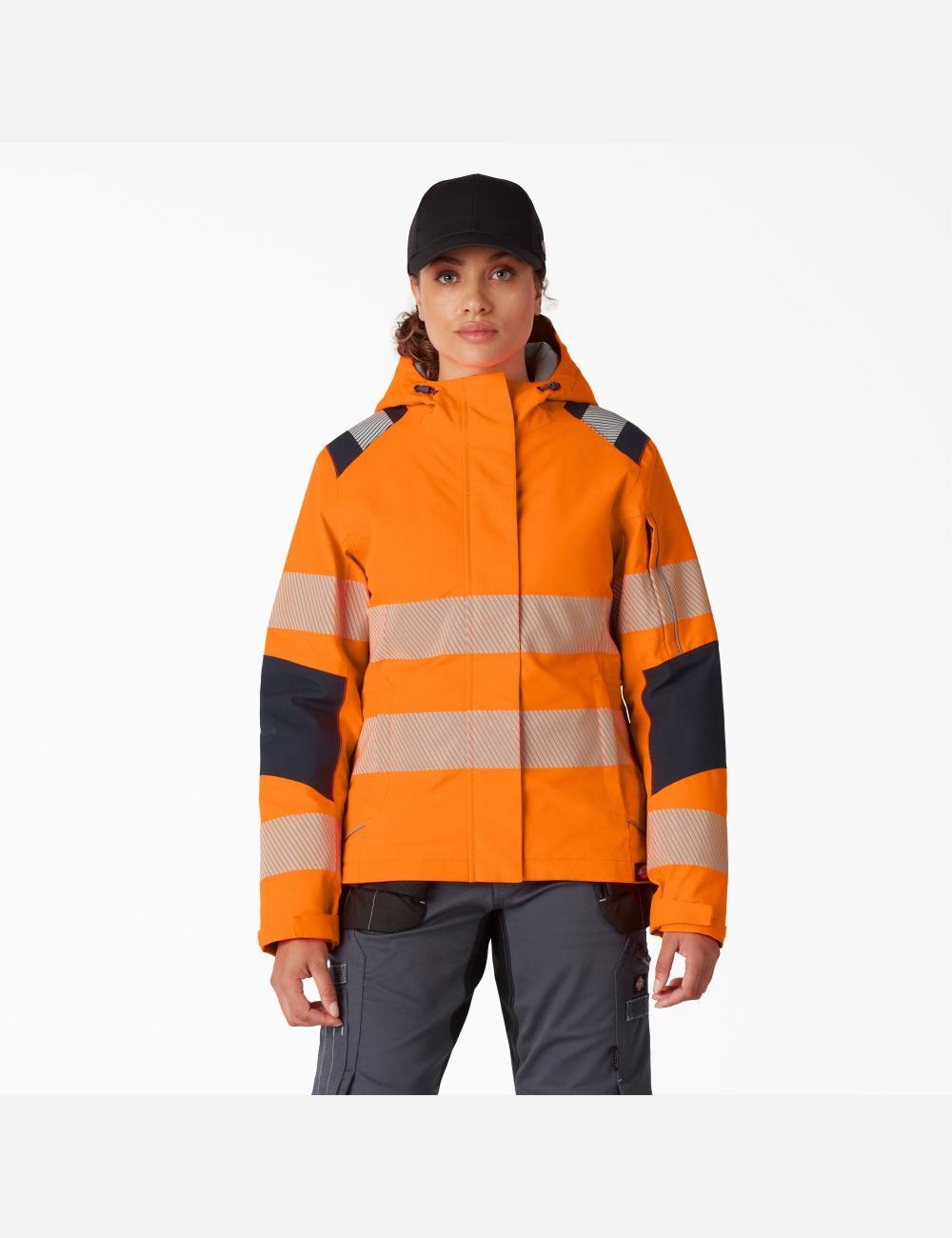 Vestes Décontractées Dickies Hi Vis Insulated Performance Orange | 721DMBCJI