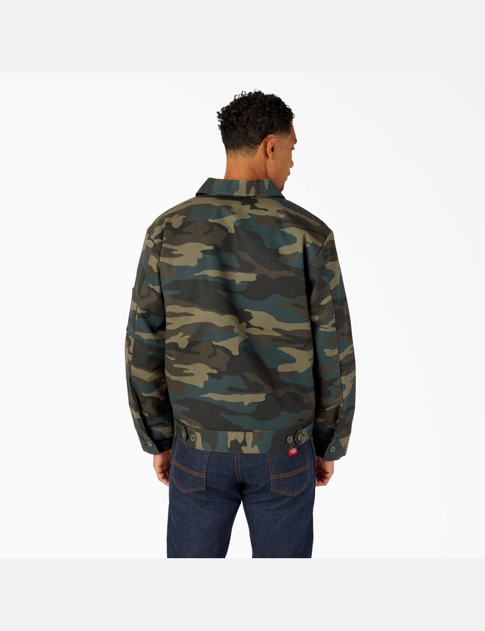 Vestes Décontractées Dickies Insulated Eisenhower Vert Camouflage | 417SZEUMN