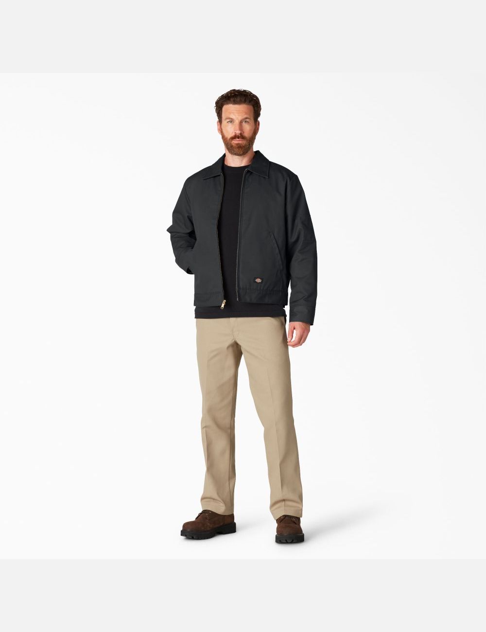 Vestes Décontractées Dickies Insulated Eisenhower Noir | 491HPKOXD